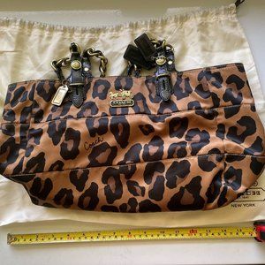 Coach Leopard Print purse